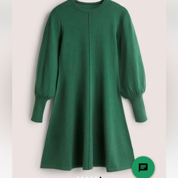 Boden Dresses & Skirts - Boden dress mini fit and flare hunter green nwt 10